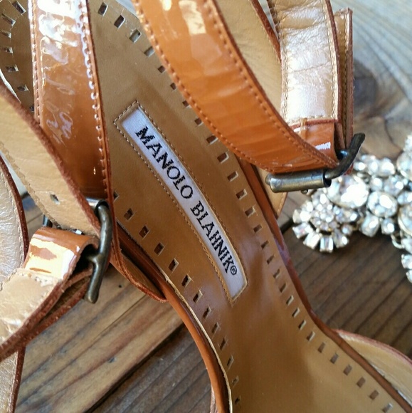❌SOLD❌MANOLO BLAHNIK Sandals - Picture 3 of 8